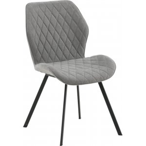 2 st Greta matstol - Grå tyg - Klädda & stoppade stolar