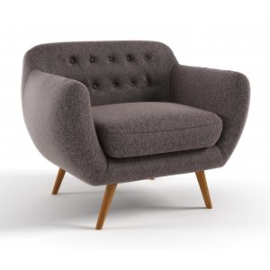 Gretna fåtölj - Inari 34 - Melerad grön