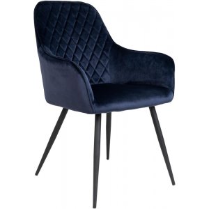2 st Harbo Matstol - Blå - Klädda & stoppade stolar