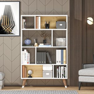 Harby bokhylla - Vit - Bokhyllor -Hyllor - Bokhyllor