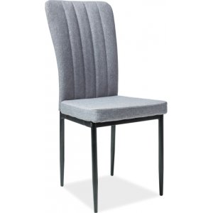 4 st Heat matstol - Grå - Klädda & stoppade stolar