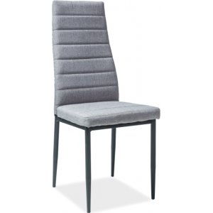 4 st Henny matstol - Grå - Klädda & stoppade stolar