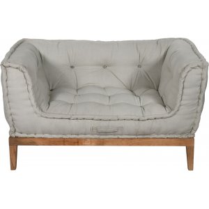 Heriya fåtölj XL - Grå - Tygfåtöljer