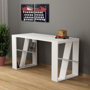 Honey skrivbord 140x60 cm - Vit - Övriga kontorsbord & skrivbord