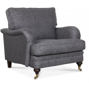 Howard London Premium Fåtölj - Grå + Matt- och textilrengöring - Howardfåtöljer