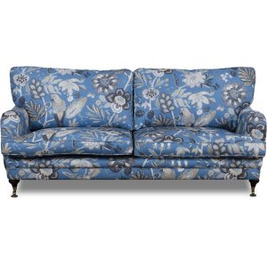 Howard Spirit 3-sits blommig soffa - Eden Parrot Blue - 3-sits soffor