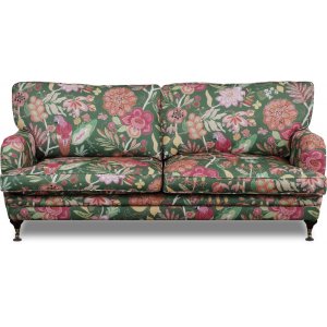 Howard Spirit 3-sits blommig soffa - Eden Parrot Green - 3-sits soffor