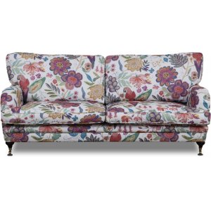 Howard Spirit 3-sits blommig soffa - Eden Parrot White/Purple - 3-sits soffor