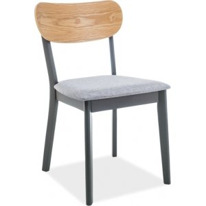 2 st Jarrett matstol - Grå - Trästolar