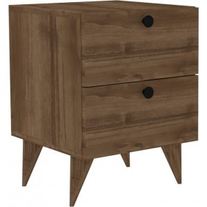 Kanda sängbord - Valnöt - Sängbord -Sovrumsmöbler - Sängbord