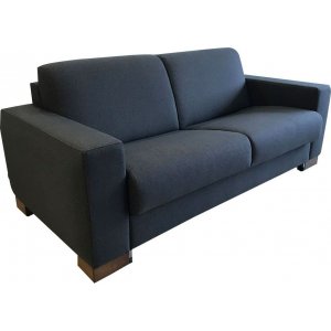 Kansas 3-sits bäddsoffa - Svart - 3-sits soffor