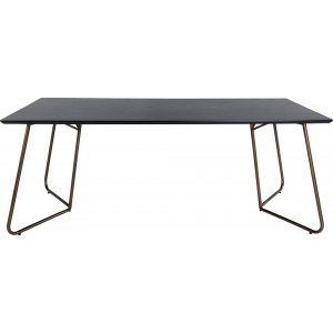 Kardinal matbord 190 cm - Svart/koppar - Övriga matbord