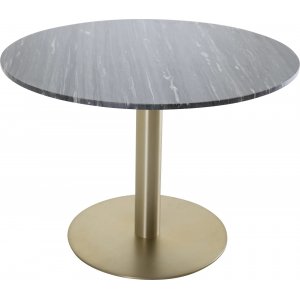 Kvarnbacken matbord 106 cm - Mörk marmor/mässing - Övriga matbord