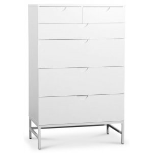 Lennox byrå 4+2 lådor - Vit - Byråar -Hyllor & Förvaring - Byråar