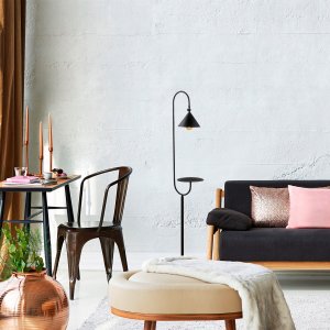 Like golvlampa 4 - Svart/guld - Golvlampor -Lampor - Golvlampor