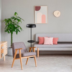 Like golvlampa 5 - Svart/guld - Golvlampor -Lampor - Golvlampor