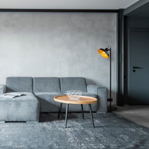 Like golvlampa 7 - Svart/guld - Golvlampor -Lampor - Golvlampor