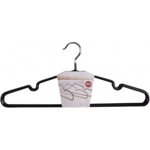 Massa galgar - Svart - 10 st - Klädhängare -Klädhängare - Hallmöbler