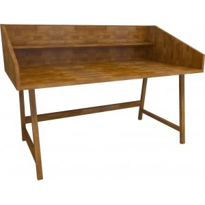 Meja skrivbord 120x60 cm - Ek - Skrivbord med hyllor | lådor