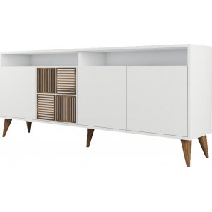 Milan skänk 180 cm - Vit - Skänkar & Sideboards -Skänkar & Sideboards - Hyllor & Förvaring