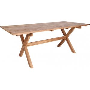 Murcia matbord - Teak - 200x90x75 + Träolja för möbler - Utematbord