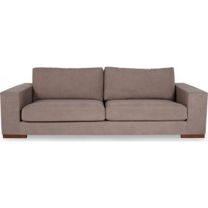 Neplus 3-sits soffa - Brun - 3-sits soffor