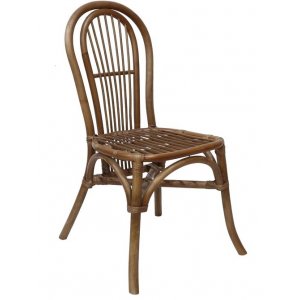 2 st Nevada matstol i rotting - Brunbets - Trästolar