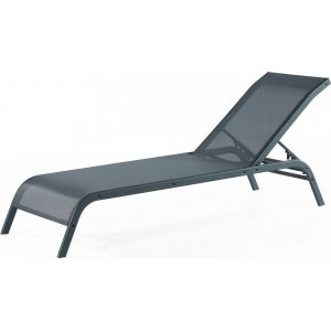 Nevin solbädd - Antracit + Skyddande sprayvax - Solstolar & Däckstolar