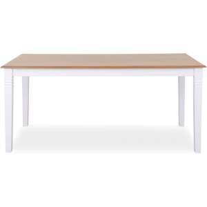Nidingen matbord 140 cm - Vit/ekfanér - Övriga matbord