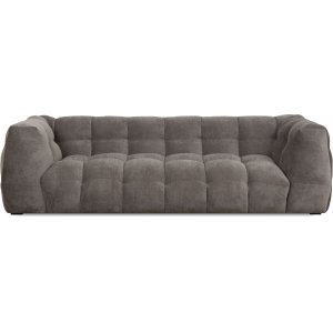 Bill 3-sits soffa - Ljusgrå + Matt- och textilrengöring - 3-sits soffor