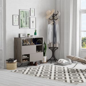 Norfolk skoskåp - Brun - Skoskåp -Skoskåp - Hallmöbler