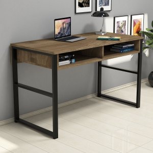 Nove skrivbord 120x60 cm - Valnöt - Övriga kontorsbord & skrivbord