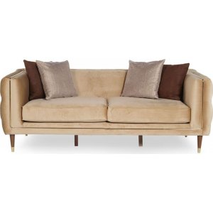 Olympus 3-sits soffa - Cream - 3-sits soffor