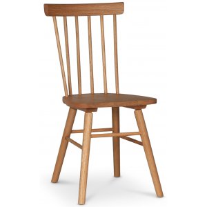 2 st Orust pinnstol i ek + Skyddande sprayvax - Pinnstolar