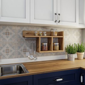 Pare vägghylla - Furu - Vägghyllor -Hyllor & Förvaring - Hyllor