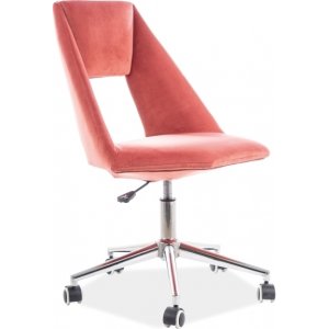 Pax kontorsstol - Rosa sammet - Kontorsstolar utan armstöd