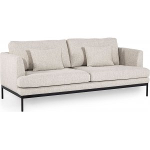 Pearl 3-sits soffa - Cream - 3-sits soffor