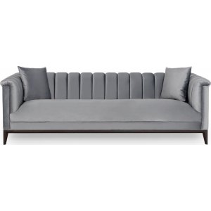 Pera 3-sits soffa - Grå - 3-sits soffor