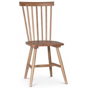 2 st Karl pinnstol - Oljad ek + Möbelpolish - Pinnstolar