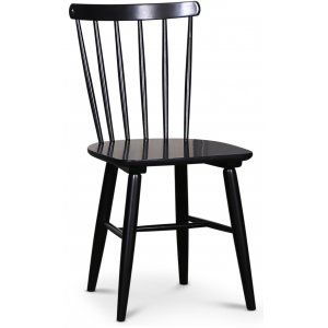 2 st Emil pinnstol svart + Stolsdyna - Pinnstolar