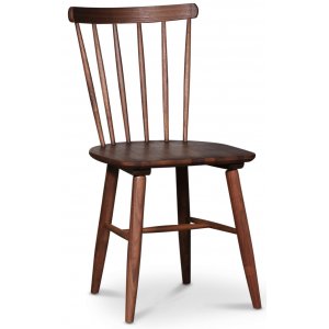 2 st Emil pinnstol valnöt + Stolsdyna - Pinnstolar