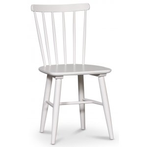 2 st Emil pinnstol vit + Stolsdyna - Pinnstolar