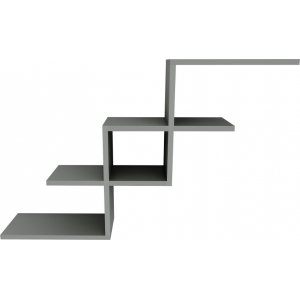 Plane vägghylla - Antracit - Vägghyllor -Hyllor & Förvaring - Hyllor