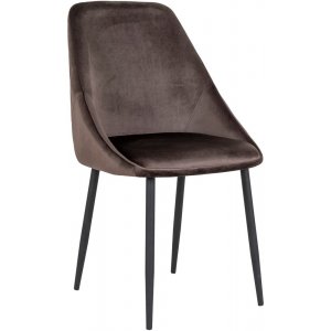 2 st Porto Matstol - Brun - Klädda & stoppade stolar