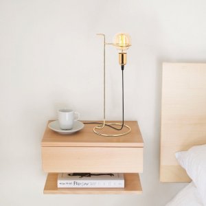 Pota bordslampa - Guld - Bordslampor -Lampor - Bordslampor