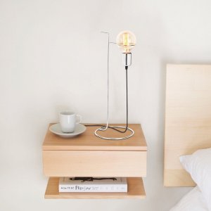 Pota bordslampa - Krom - Bordslampor -Lampor - Bordslampor