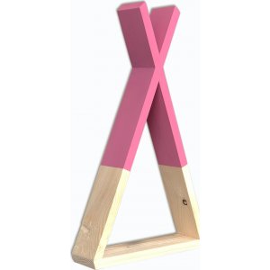 Rafa vägghylla 142 - Trä/rosa - Vägghyllor -Hyllor & Förvaring - Hyllor