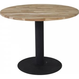 Regald matbord 100 cm - Teak/svart - Övriga matbord