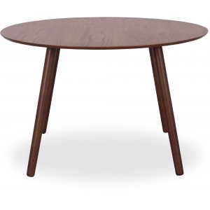 Rosvik runt matbord 120 cm - Valnötsfanér - Ovala & Runda bord