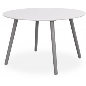 Rosvik runt matbord 120 cm - Vit/grå - Ovala & Runda bord